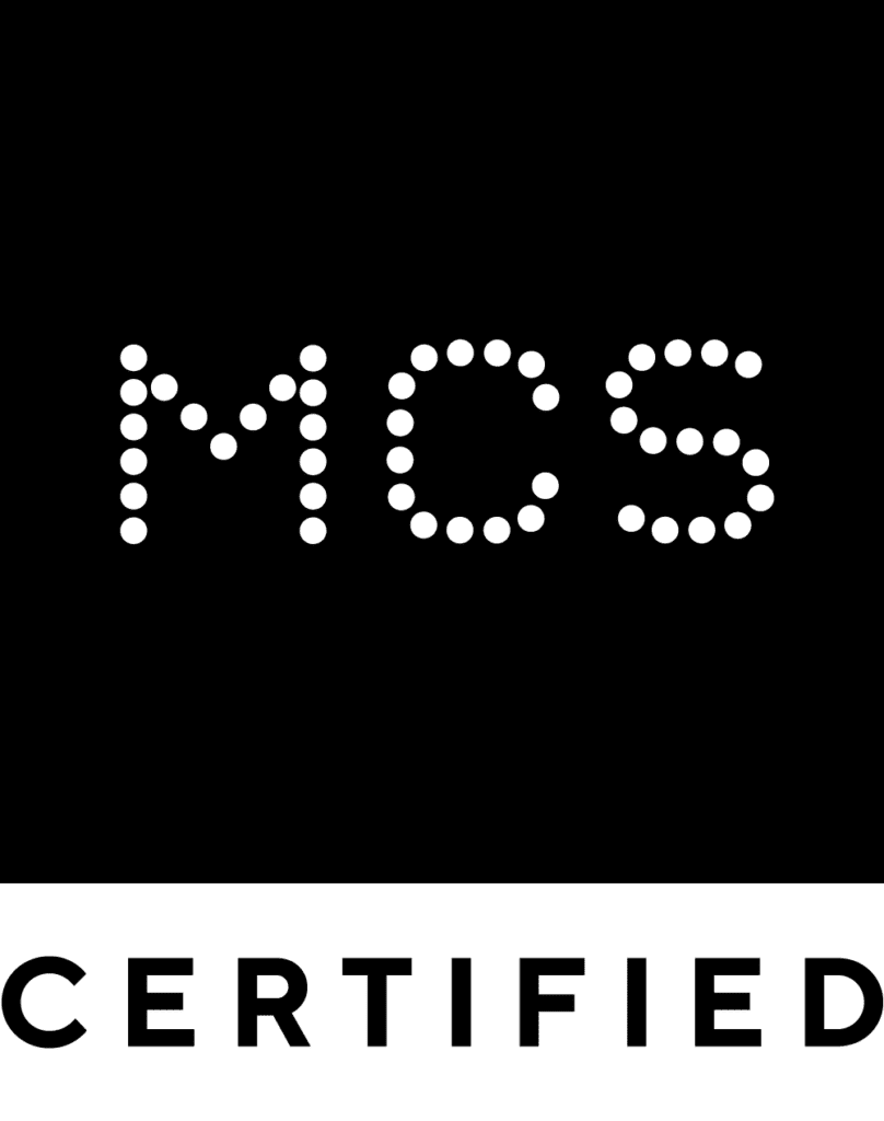 MCS certified installer